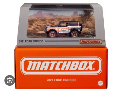 Matchbox 2021 Ford Bronco 1:64 OVP in Hand