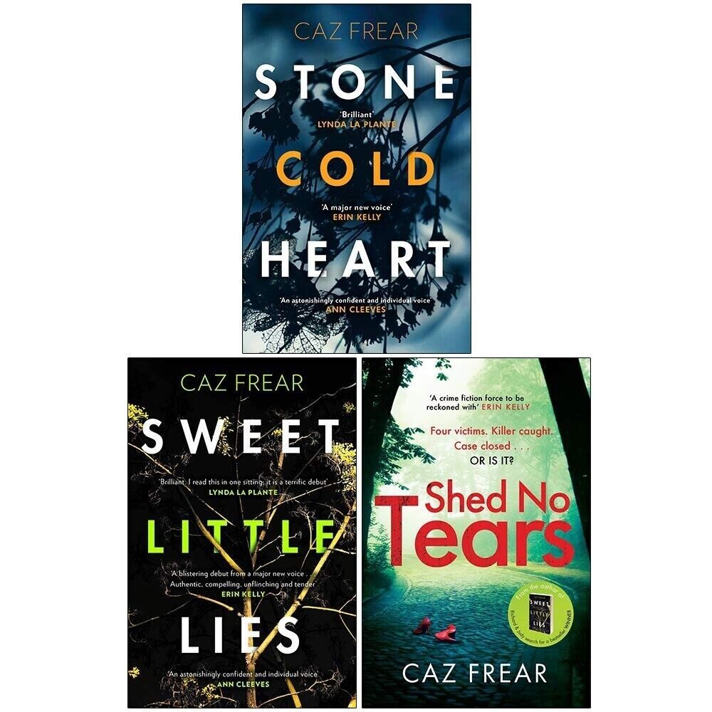 Caz Frear Collection 3 Books Set (Stone Cold Heart, Sweet Little Lies, Shed No)