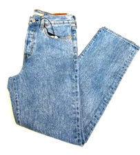 Levi's Premium Women Wedgie Straight Fit High Rise Button Fly Jeans  Blue  NWT