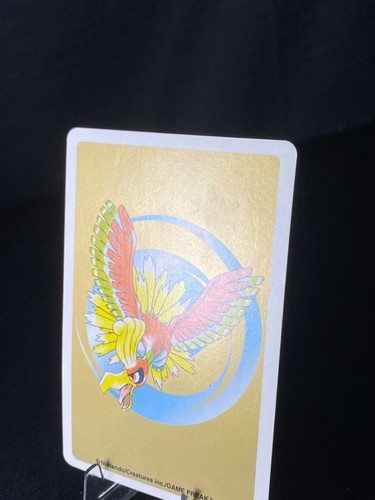 Vintage Pokemon Poker Cards - You Choose! - Gold Ho-Oh Deck - Picture 191 of 192