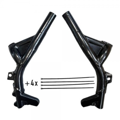 JITSIE SCORPA SCT  23-PRESENT TRIALS BIKE FRAME GUARDS CARBON EFFECT. QUALITY.