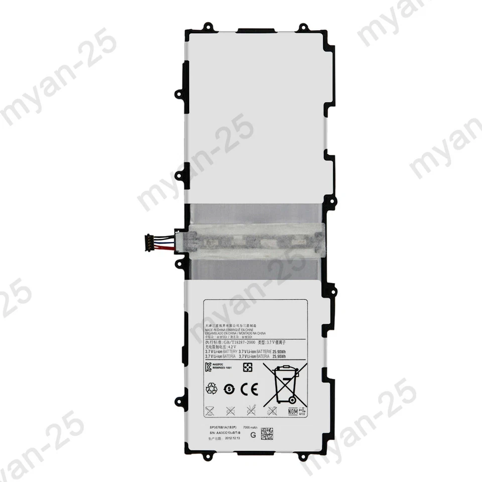 New Replacement Battery SP3676B1A For Samsung Galaxy Note 10.1 GT-N8013EA N8013 - Image 2 of 4