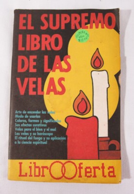 El Supremo Libro de las Velas (Supreme Book of Candles), 1990 PB, Venezuela, VG