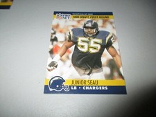 Junior Seau 1990 Pro Set Draft RC #673