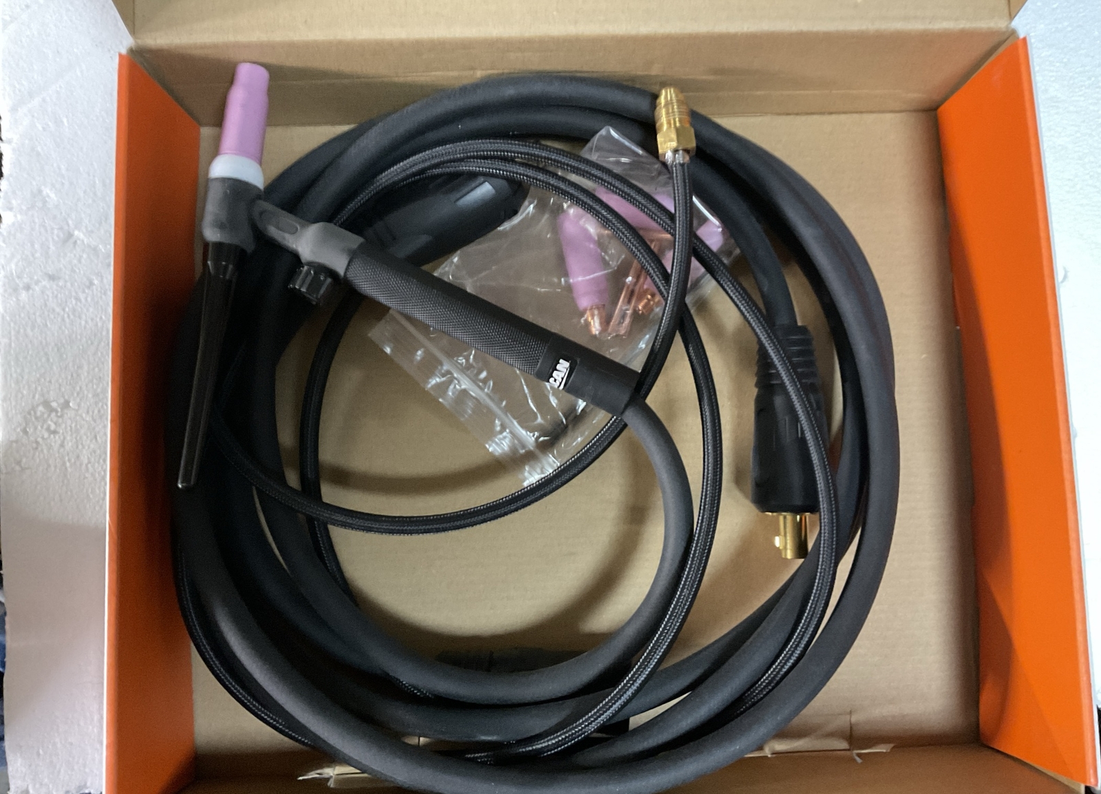 NEW KIT VULCAN 150 AMP TIG Torch And TIG FOOT