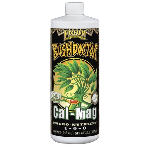 FoxFarm Bush Doctor Cal-Mag Organic Liquid Plant Supplement, 32oz (1 ...