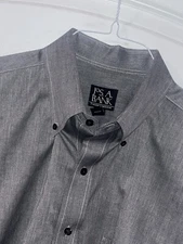 Jos A. Bank Men’s Size 16 LG Dress Shirt Traveler’s Collection Fast Shipping!