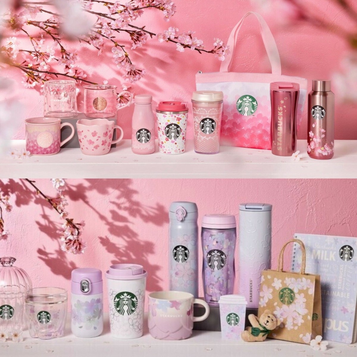Starbucks Coffee Japan Sakura Collection 2022 Cherry Blossom