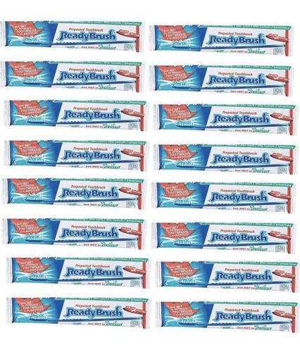 Ready Brush 400 Prepasted Disposable Individually Packaged Toothbrush Pack 400 - Picture 1 of 2