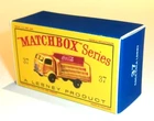 Matchbox Lesney 37  Karrier Coke Coca Cola Truck Repro D  Empty Box**