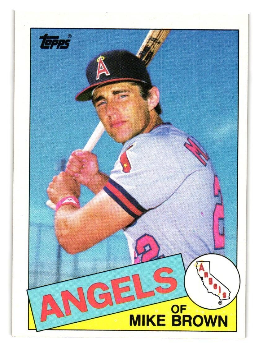 1985 Topps - #258 Mike Brown