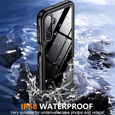 For Samsung Galaxy A15 5G Case Waterproof Shockproof Heavy Duty Underwater Cover