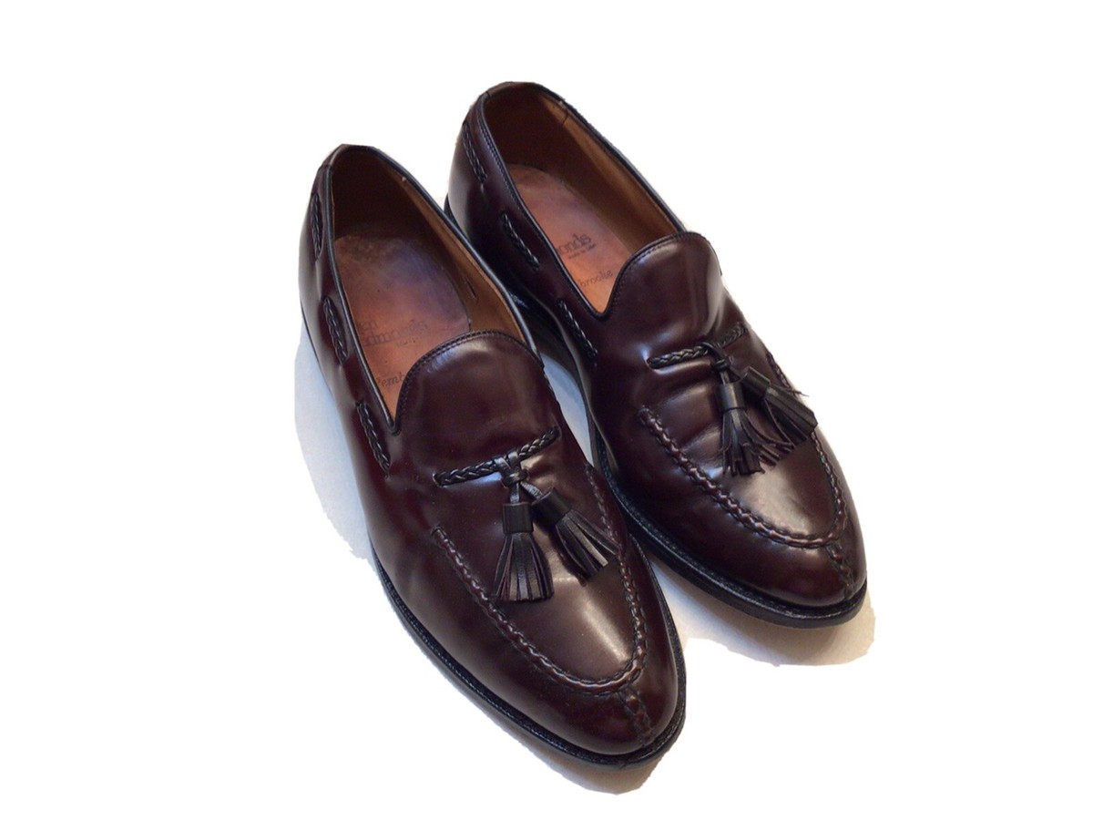 Allen Edmonds Burgundy Leather Dress Shoe Men's Size