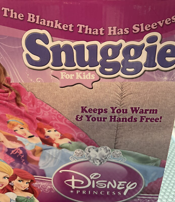 snuggie disney princess blanket for kids