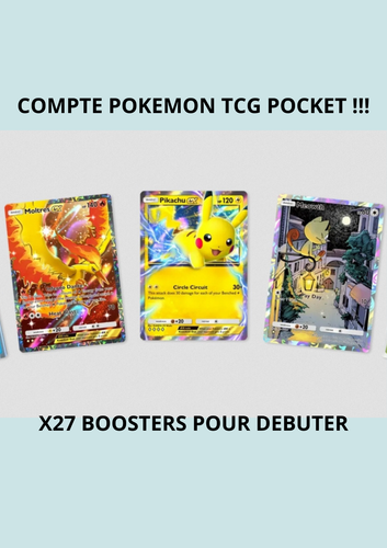 Compte Pokémon TCG Pocket - Jeu Numérique 2024, Plateforme Apple II (?), PEGI 3, Neuf Scellé