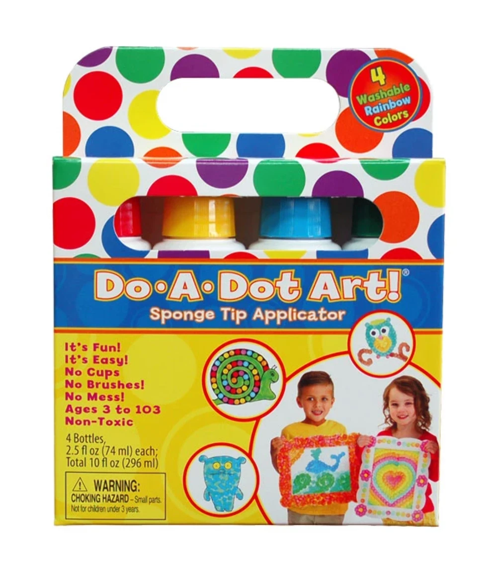 Do A Dot Rainbow Markers 4 Pack