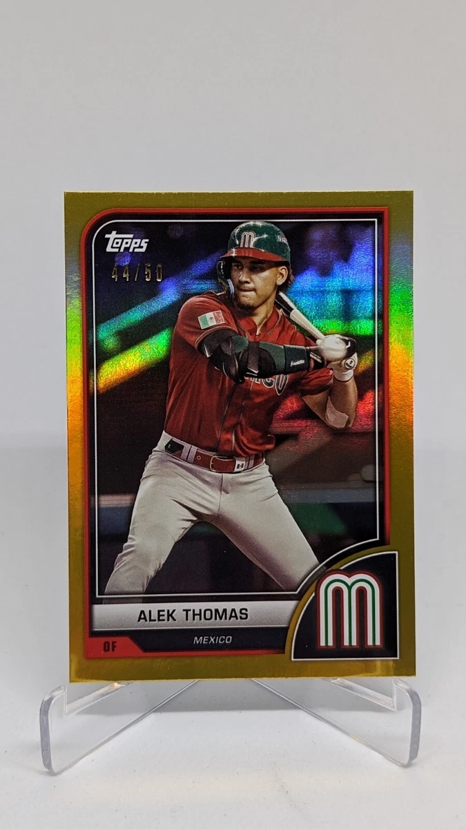 Alek Thomas 2023 Topps World Baseball Classic WBC GOLD #/50 #52 | eBay