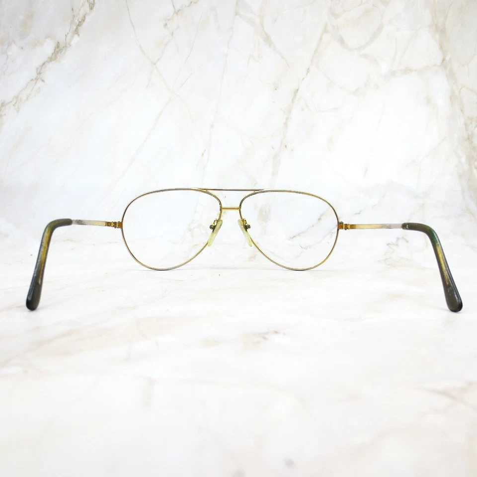 Marco de gafas Serengeti Drivers Corning Optics dorado borde completo aviador para hombre Foto 4 de 4