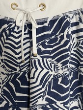 Lilly Pulitzer The Beach Pant Blue White Size Small