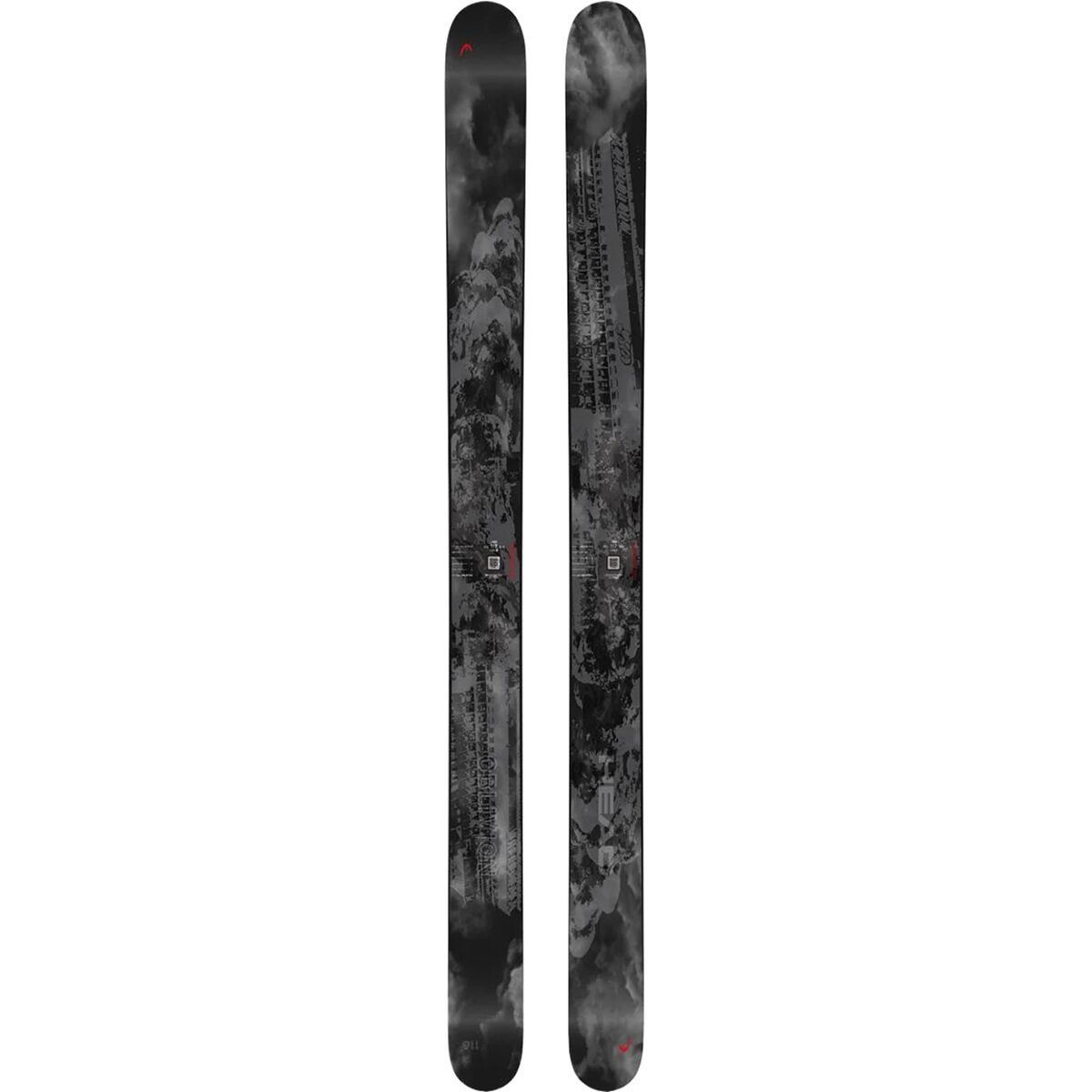 Лыжи для головы USA Oblivion 116 Ski - 2025 Черныйкрасный 181 см 133890₽