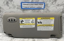 2006-2012 Subaru Tribeca Homelink Driver Left Side Sunvisor Gray Oem Very Nice
