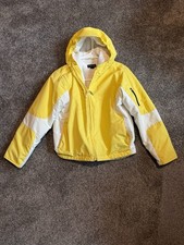 Kids Size 10/12 Lands End Fleece Lined Hooded Jacket