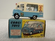 Vintage original Corgi # 428 Smiths Mister Softee Ice Cream Van new In box.
