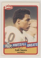 1989 Swell Football Greats Gale Sayers #102 HOF 14gy
