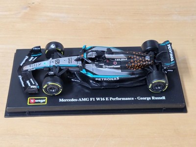 2025 #63 George Russell AMG Mercedes W16 British GP 1/43 Bburago Formula 1 F1