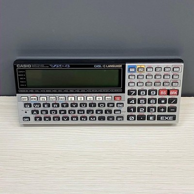 CASIO VX-4 Pocket Computer mini language Calculator Excellent from JP - FedEx!!