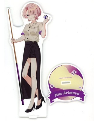 Arimura Mao Acrylic Stand Bowling Shirt Gakuen Idolmaster ROUND1
