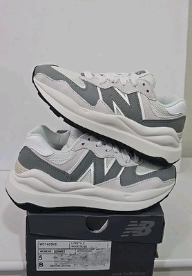 New Balance W5740SVD Women's US 5 White/Gray