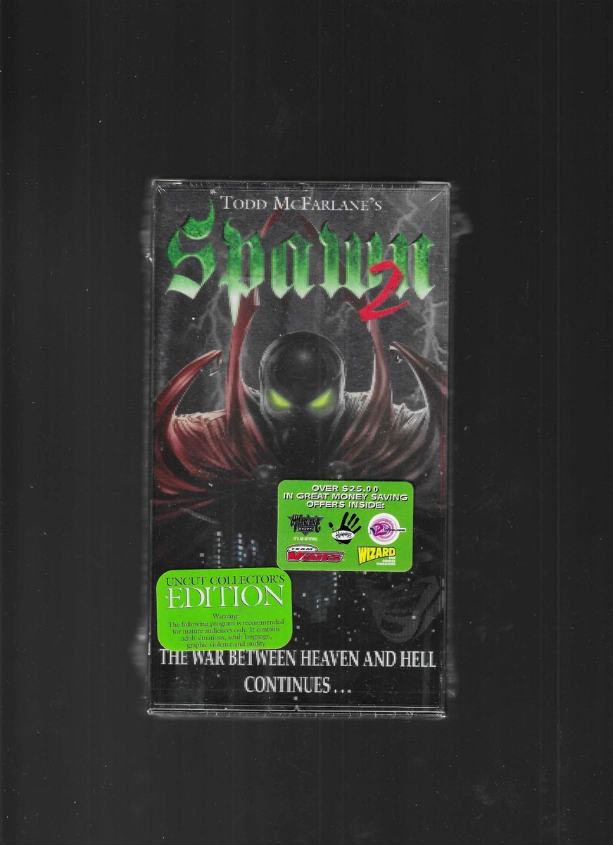 Todd McFarlane's Spawn 2 (VHS Tape 1998 Uncut Collector's Edition