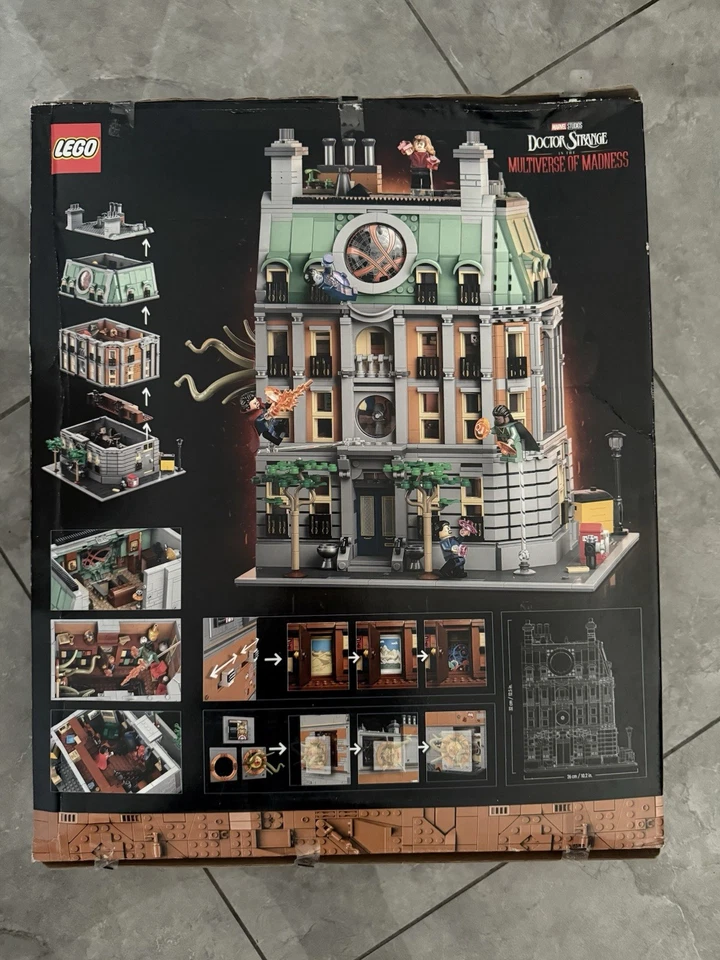 LEGO Marvel Sanctum Sanctorum 76218 Nuevo Sellado Caja Retirada Daños Ver Fotos Foto 2 de 4