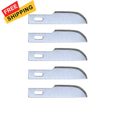 SMB #10 Precision General Purpose Hobby Blades standard, Silver 