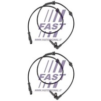 2X Fast ABS-SENSOR Raddrehzahl Hinten Beidseitig Passend FÜR Nissan NV400 Opel
