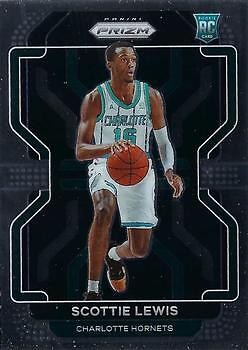 Scottie Lewis 2021-22 Prizm NBA Basketball - RC #287 - Charlotte Hornets