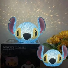 1-Pc Stitch 3D Night Light Cartoon Doll Projection Lamp Kids Reading Desk Gift