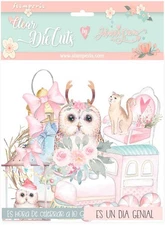 Stamperia Clear Die-Cuts-Christmas Rose