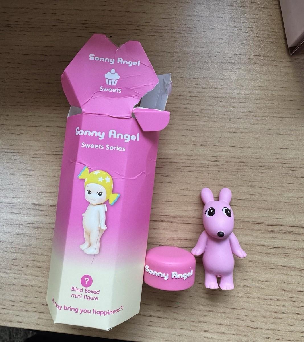RARE SWEET SERIES SONNY ANGEL ROBBY! - (1/144) chance all PINK