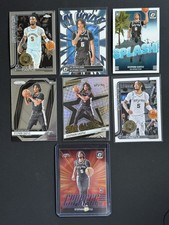 2024-25 Panini Topps Stephon Castle Spurs NBA Rookie Prizm Chrome Lot 7 Cards