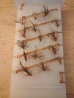 Vintage 1963 Pflueger Slide O Matic Fly Box w/ 33 Flies — photo 9