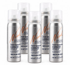 Lot of 5  Nick Chavez Thirst Quencher Hydrating Hairspray Medium Hold  2.25 oz