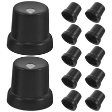 12 Pcs Control Knob Replacement Electric Guitar Knobs for Repair