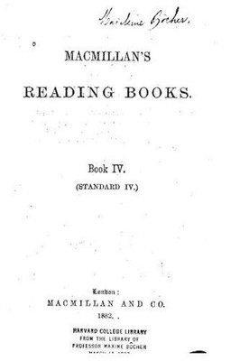 Macmillan's Reading Books - Book IV by MacMillan's Reading Books (English) Paper
