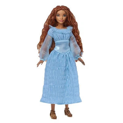 OTHER DISNEY DOLLS Disney The Little Mermaid Ariel Fashion Doll on Land in Signature Blue Dress, To