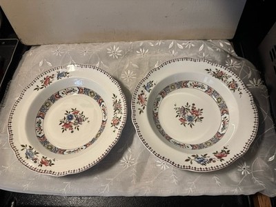 Antike Copeland Spode 2 x Waring & Gillow Suppenteller