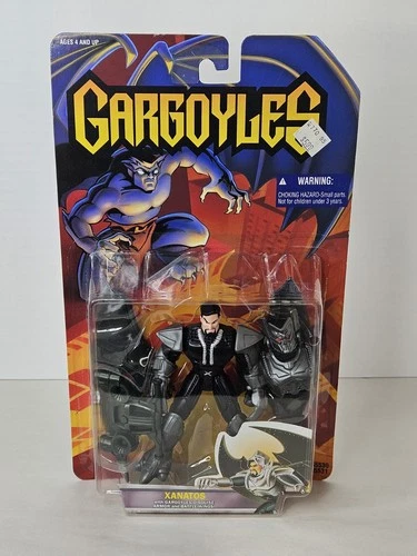 1995 Kenner Gargoyles XANATOS w/ Disguise Armor Action Figure Vintage Toy SEALED
