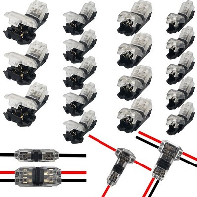 CTRICALVER 1 Pin Kabelstecker Schnellverbindung 17 Stück