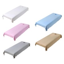 Drap de table de massage avec trou Housse de lit de massage de qualité